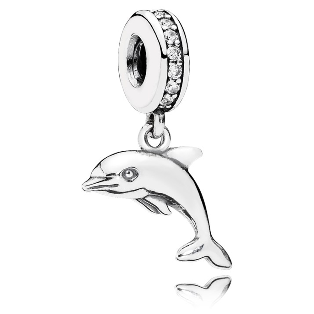 Подвеска-шарм «Дружелюбный дельфин» | PANDORA 