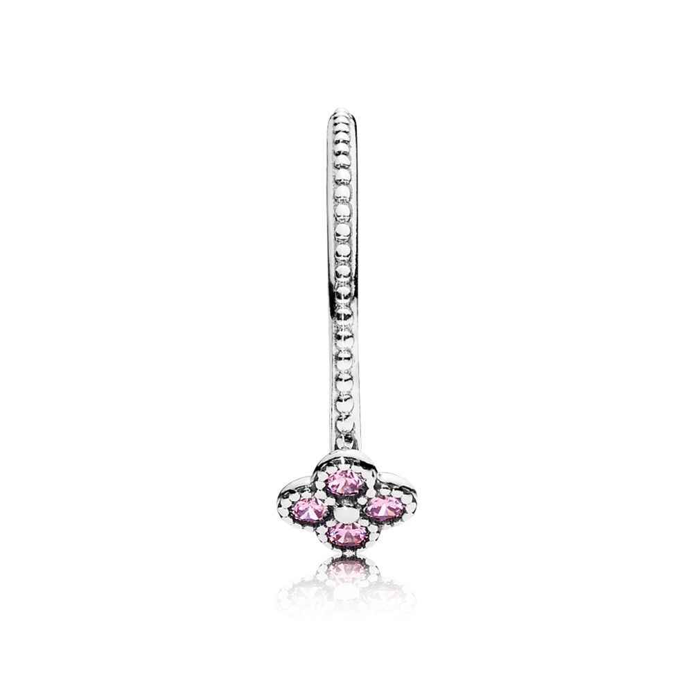 Кольцо «Розовый восточный цветок» | PANDORA 