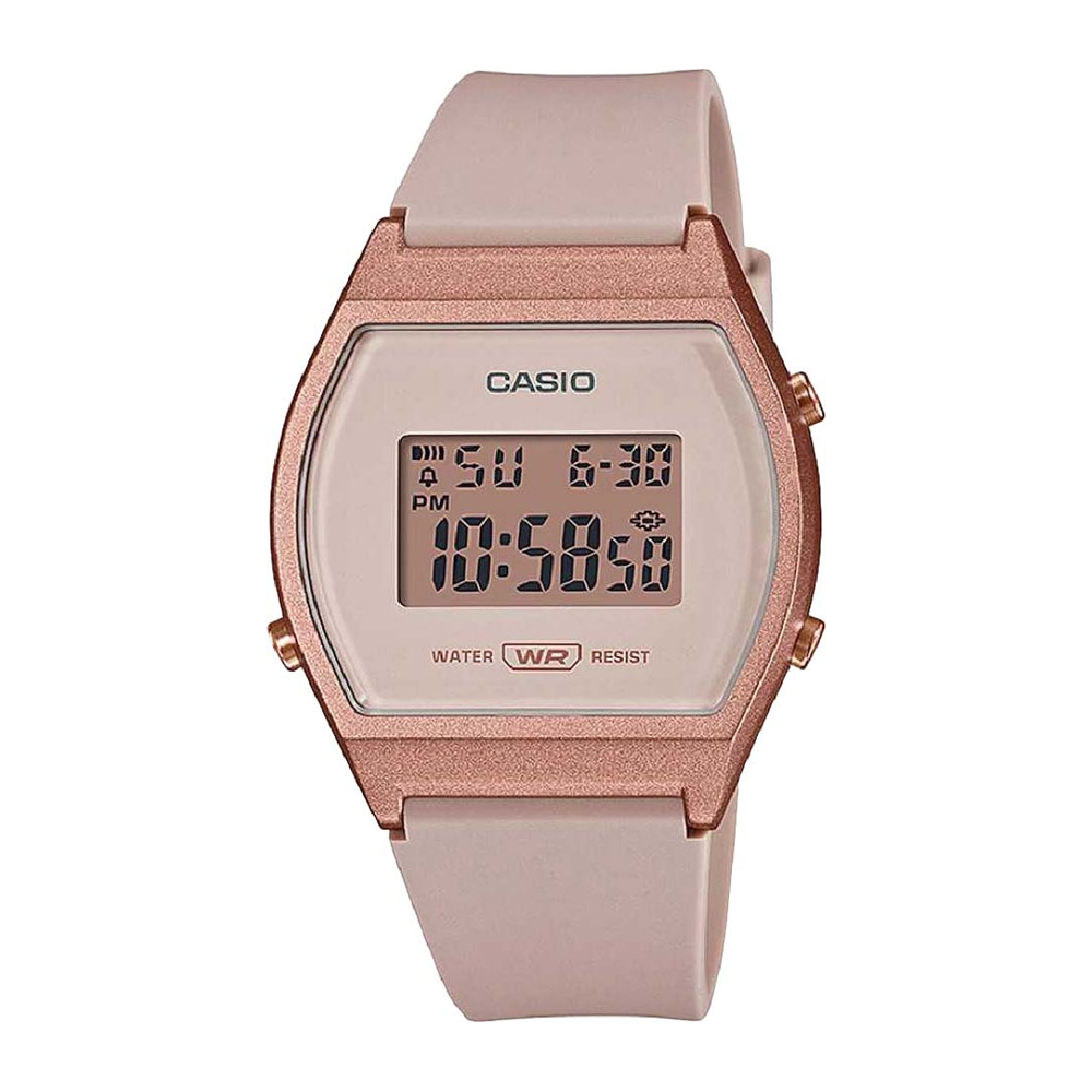 Японские наручные часы женские Casio Collection LW-204-4AEF с хронографом | Casio 