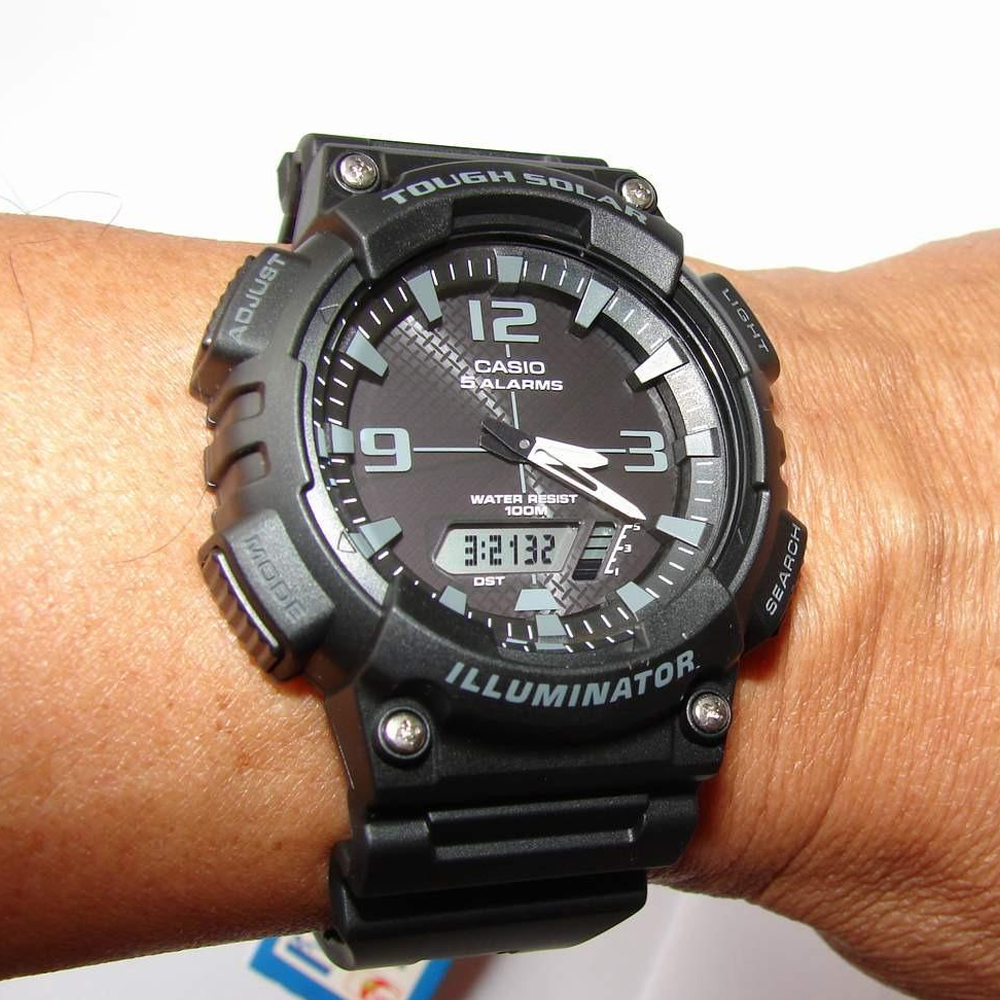 Японские часы мужские CASIO Sports AQ-S810W-1A2 | Casio 