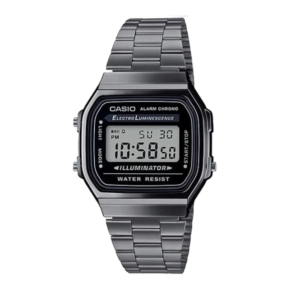 Японские наручные часы мужские  Casio A-168WGG-1A | Casio 