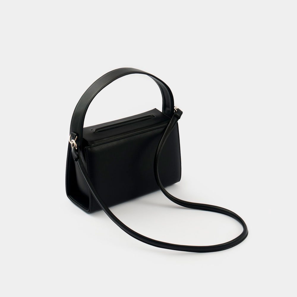 Женская прямоугольная каркасная сумка Naomi в цвете черный | ARNY PRAHT 