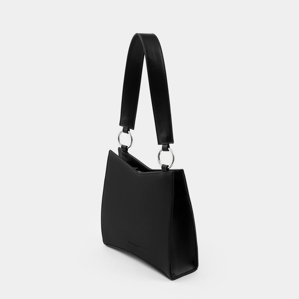 Универсальная каркасная сумка Funky в черном цвете | ARNY PRAHT 