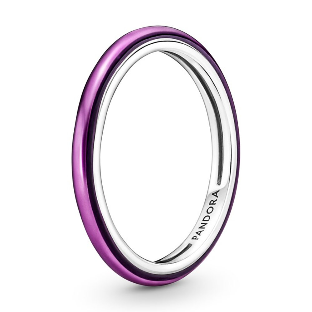 Наборное кольцо Pandora ME Shocking Purple | PANDORA 