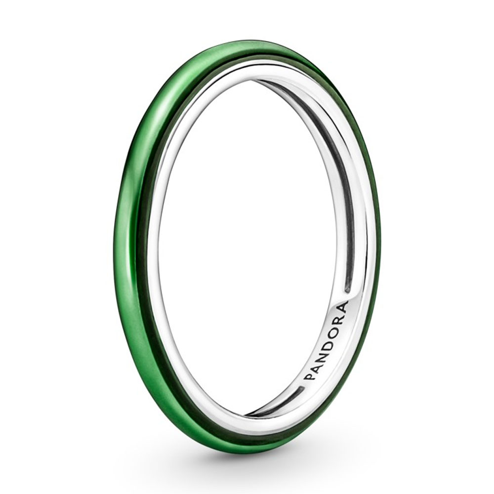 Наборное кольцо Pandora ME Laser Green | PANDORA 