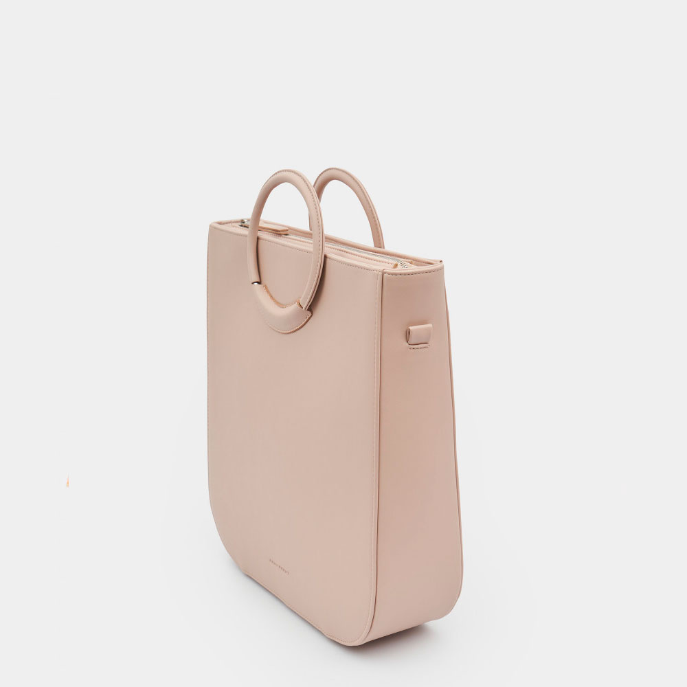Большая сумка-шоппер Bony в цвете Нюд | ARNY PRAHT 
