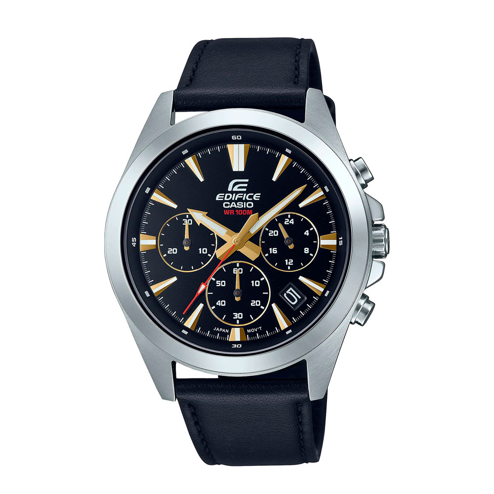 Японские часы мужские CASIO Edifice EFV-630L-1A с хронографом | Casio 