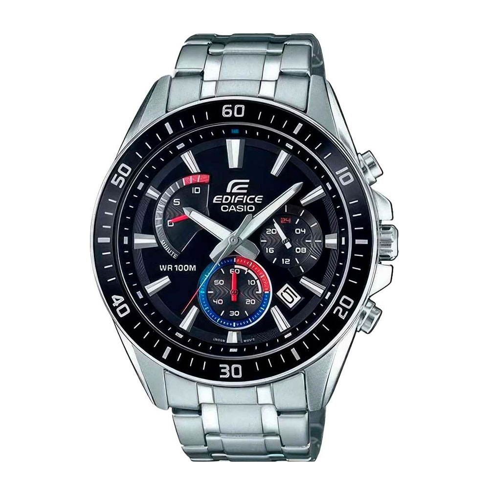 Японские часы мужские CASIO Edifice EFR-552D-1A3 с хронографом | Casio 