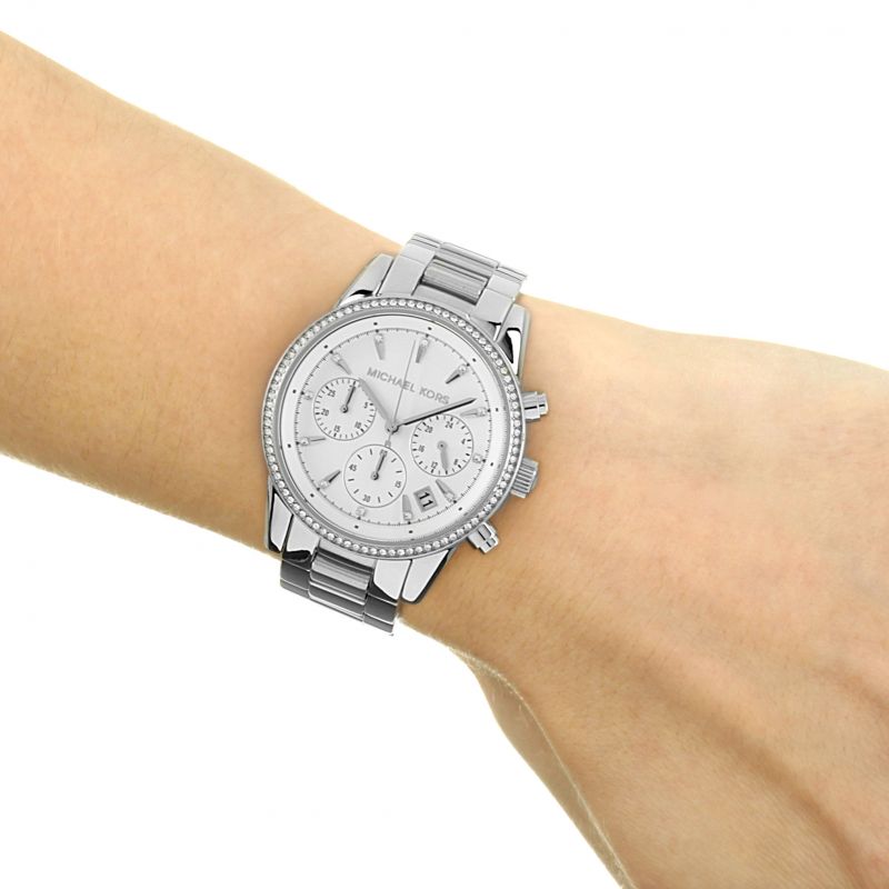 Часы женские Michael Kors MK6428 с хронографом | MICHAEL KORS  