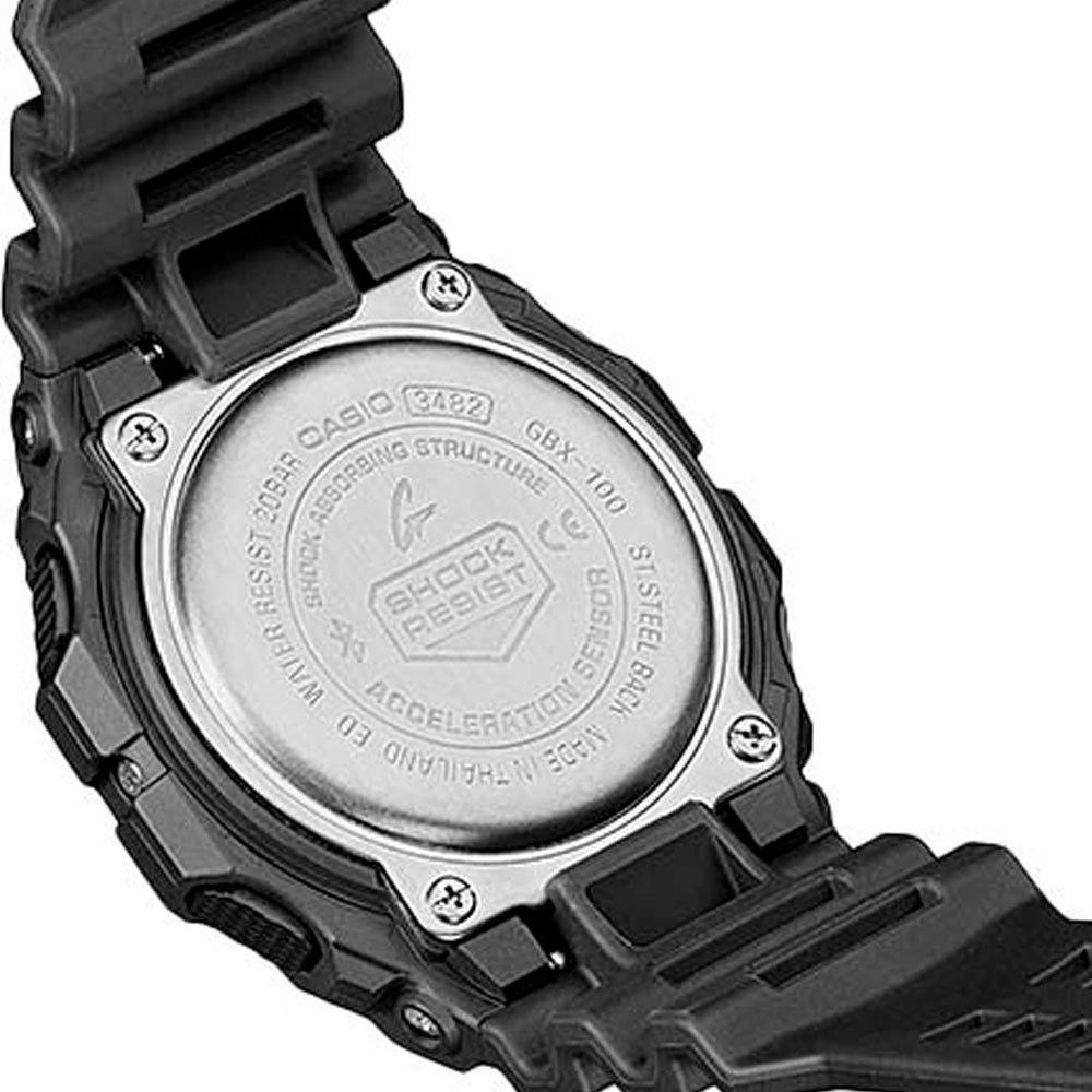 Японские наручные часы мужские Casio G-SHOCK GBX-100NS-1ER с хронографом | Casio 