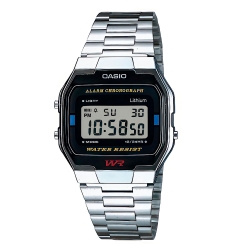 Монополия | Японские наручные часы Casio Vintage  A-163WA-1Q