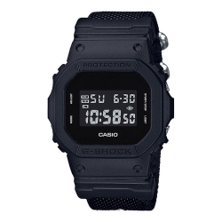 Монополия | Японские часы мужские CASIO G-SHOCK DW-5600BBN-1E с хронографом