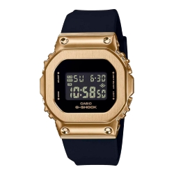 Монополия | Японские наручные часы женские Casio G-SHOCK GM-S5600GB-1 с хронографом