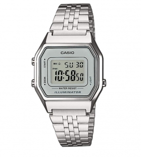 Монополия | Японские наручные часы женские Casio Vintage LA-680WEA-7E