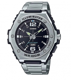 Монополия | Японские наручные часы мужские Casio Collection MWA-100HD-1AVEF