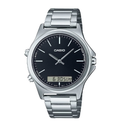 Монополия | Японские наручные часы  мужские Casio Collection MTP-VC01D-1E с хронографом