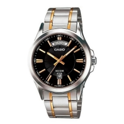 Монополия | Японские часы мужские CASIO Collection MTP-1381G-1A