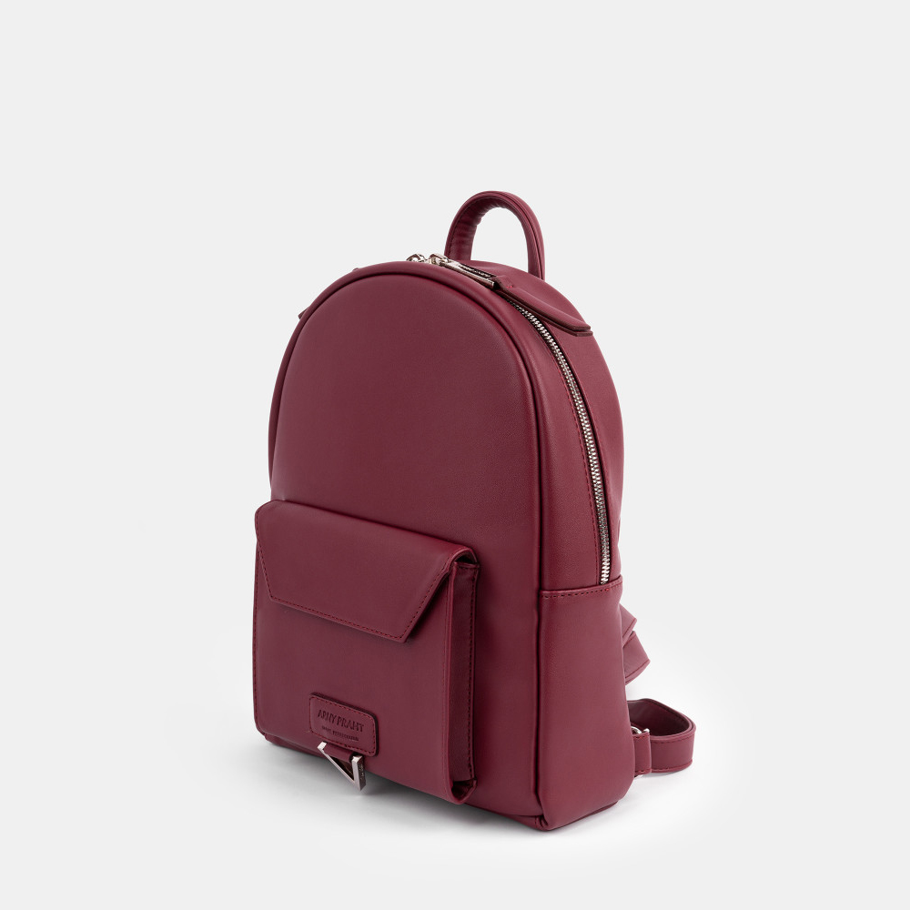 Повседневный бордовый рюкзак Vendi S | ARNY PRAHT 