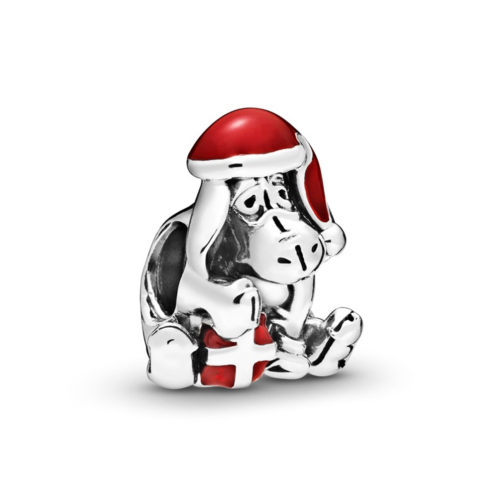 Шарм «Рождественский ослик Иа», Disney | PANDORA 