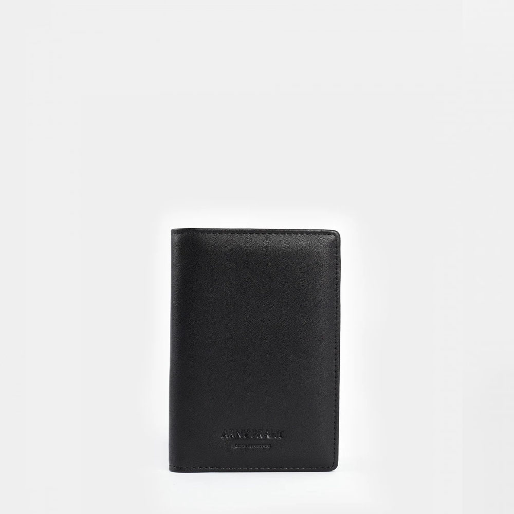 Обложка для паспорта PASS в цвете Черный | ARNY PRAHT 