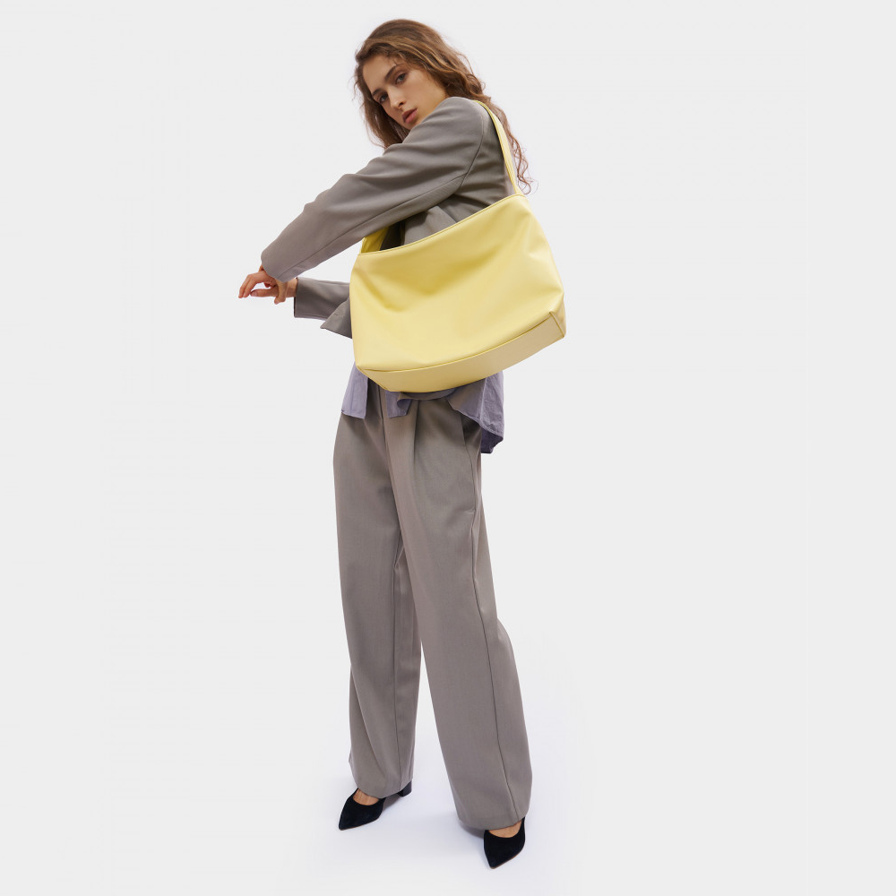 Вместительная сумка-мешок Move S цвет Лимон | ARNY PRAHT 