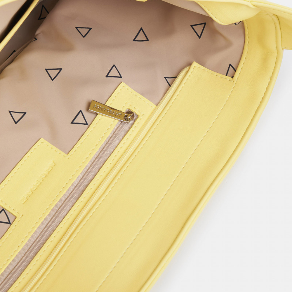 Вместительная сумка-мешок Move S цвет Лимон | ARNY PRAHT 