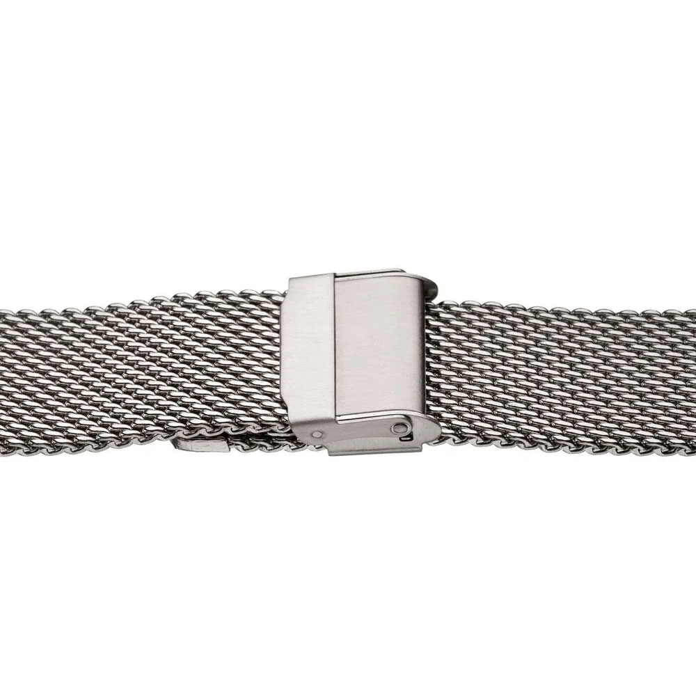 Браслет для часов Inox Plus M-413-22, 22 мм, серый | INOX 