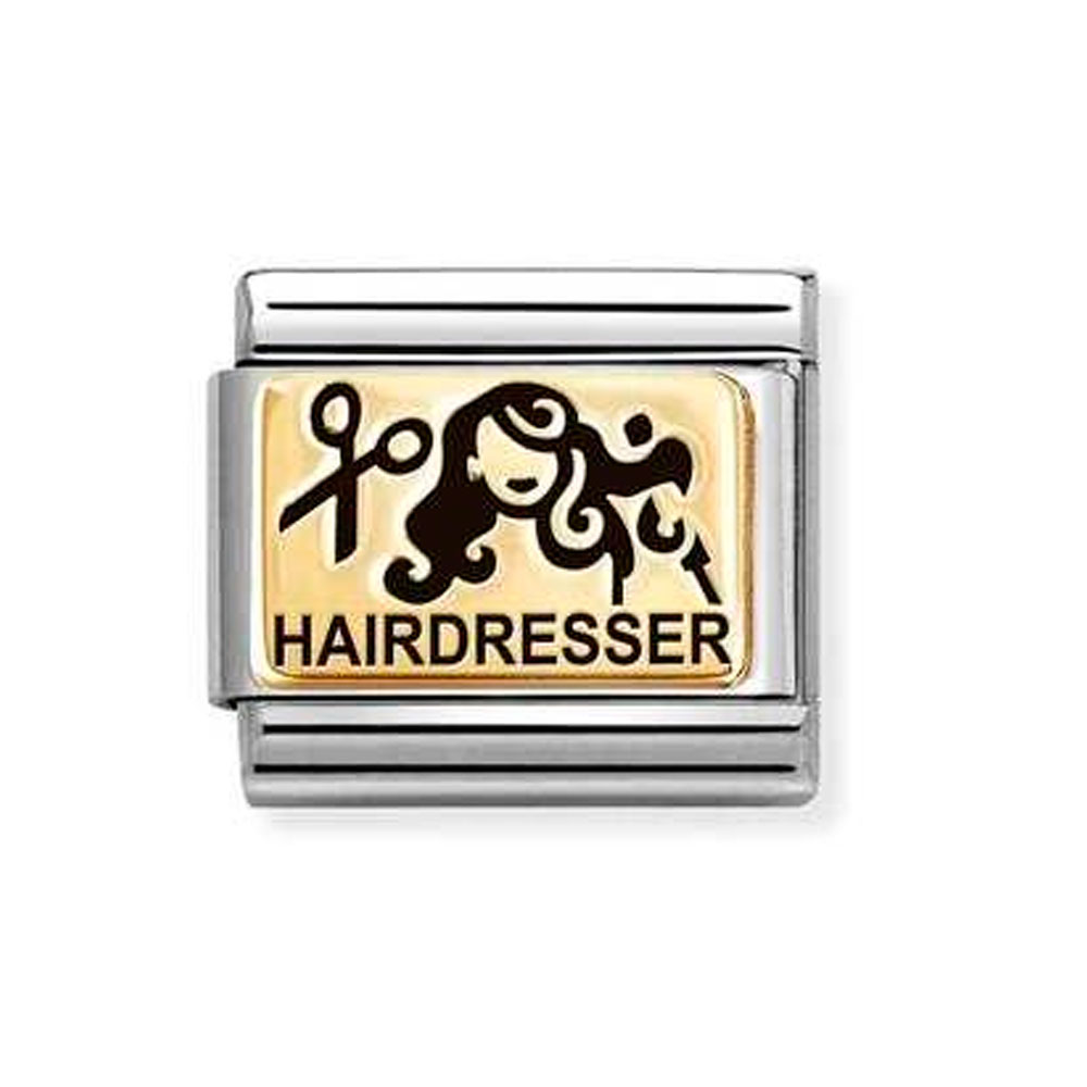 Звено CLASSIC  «HAIRDRESSER женщина» «Парикмахер женщина»  | NOMINATION ITALY 