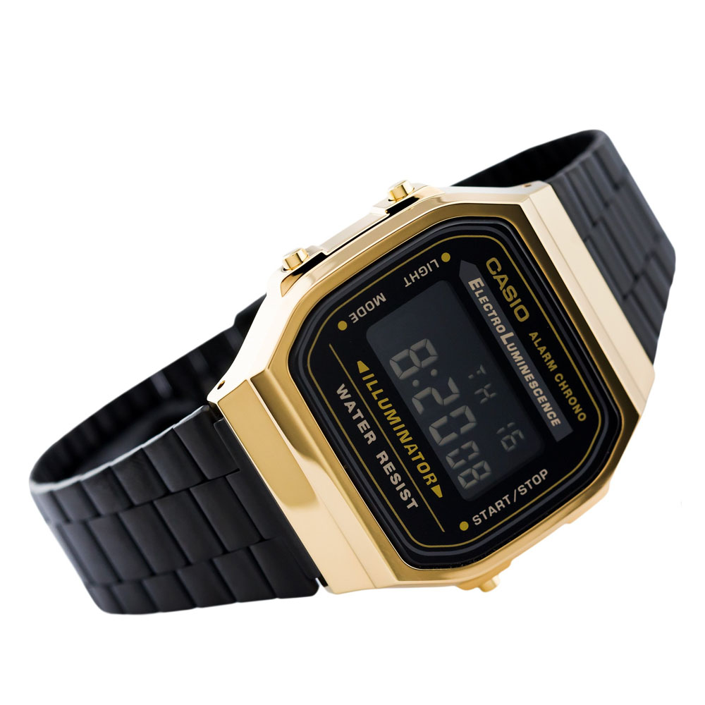 Японские наручные часы CASIO Vintage A-168WEGB-1B | Casio 
