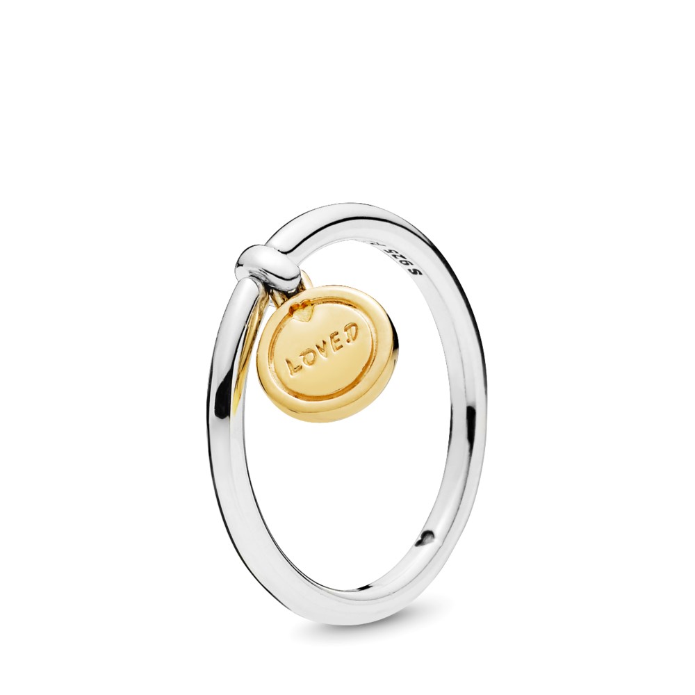 Кольцо  «Медальон любви» | PANDORA 