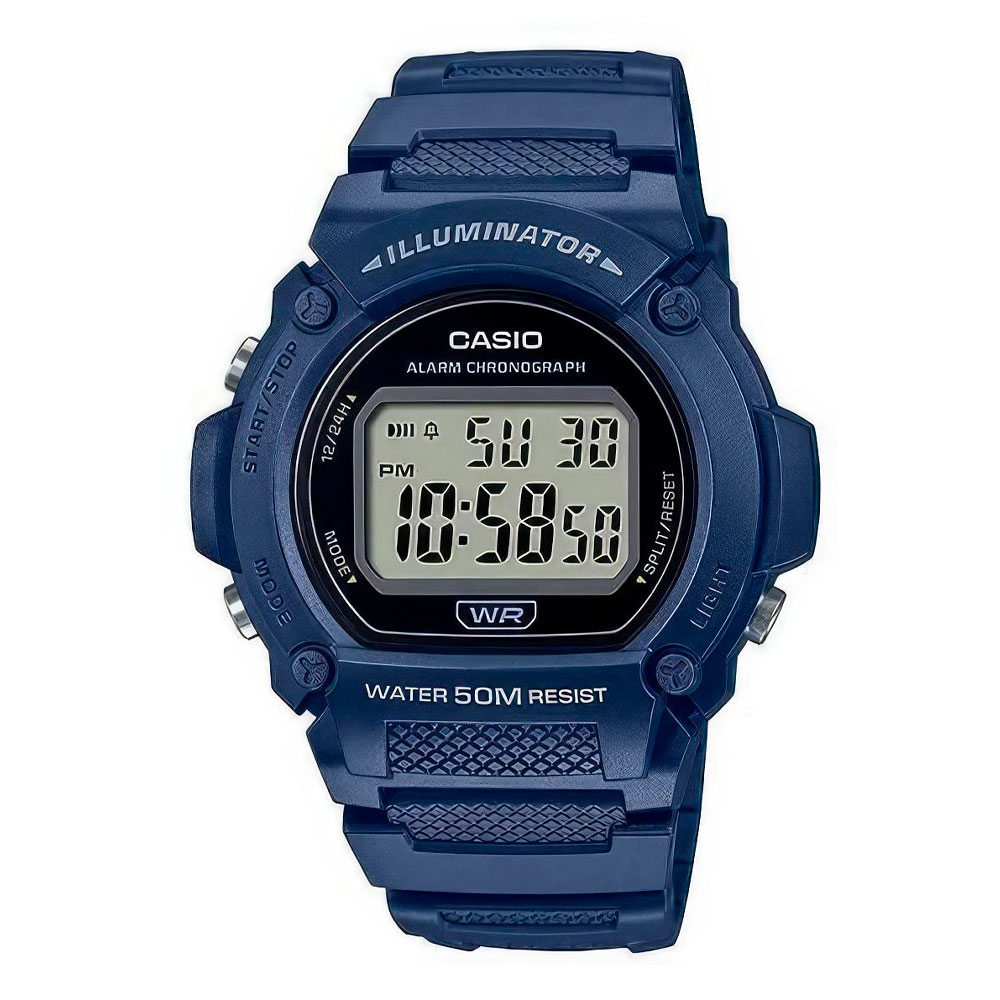 Японские наручные часы Casio Collection W-219H-2A | Casio 